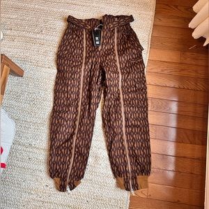 Adidas Ivy Park Monogram Zipper Pants